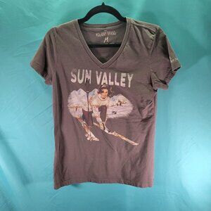 Holiday Brand Sun Valley Idaho Vintage Ski Graphic Tee M
